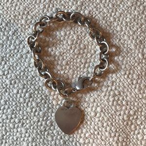 Tiffany & Co. Heart Tag Charm Bracelet